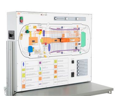 NFPA Aligned First Responder Trainer for Advanced Electric Drive Vehicles CarTrain