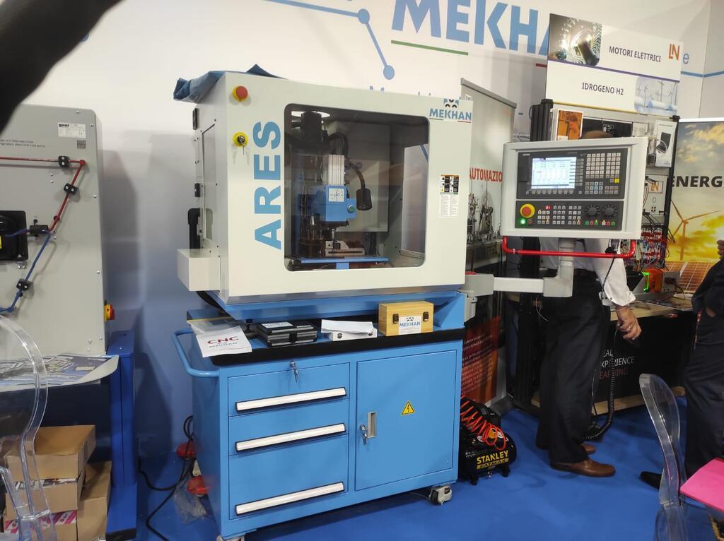 Strumenti didattici per la programmazione CNC: Ares Alpha di Mekhan