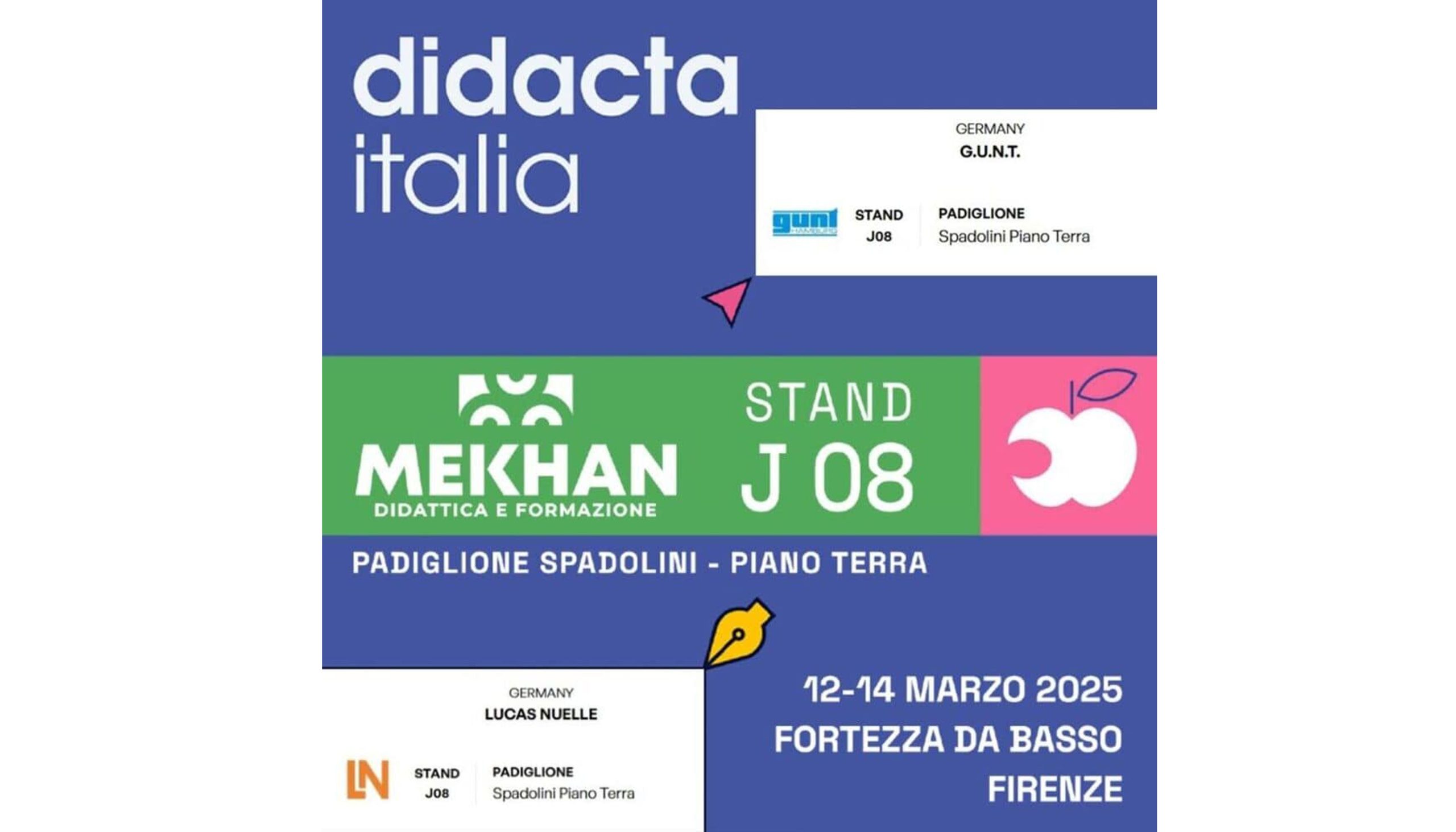 Didacta Italia 2025: Mekhan presente con tante novità!